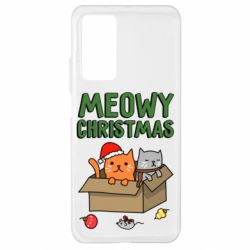 Чохол для Xiaomi Mi 10T / 10T Pro Meowy Christmas - PrintSalon