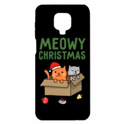 Чохол для Xiaomi Redmi Note 9S / 9Pro / 9Pro Max Meowy Christmas - PrintSalon