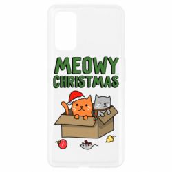Чохол для Realme 7 Pro Meowy Christmas - PrintSalon