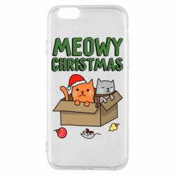 Чохол для iPhone 6/6S Meowy Christmas - PrintSalon