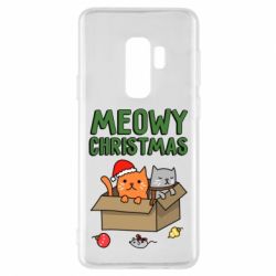 Чохол для Samsung S9+ Meowy Christmas - PrintSalon