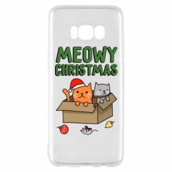 Чохол для Samsung S8 Meowy Christmas - PrintSalon