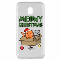 Чохол для Samsung J3 2017 Meowy Christmas - PrintSalon
