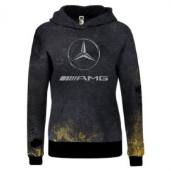 Жіноче 3D худі Mercedes Amg