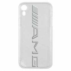 Чехол для iPhone XR Mercedes-AMG (металлик) - PrintSalon