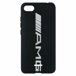 Чехол для Xiaomi Redmi 6A Mercedes-AMG (металлик) - PrintSalon