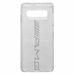 Чехол для Samsung S10+ Mercedes-AMG (металлик) - PrintSalon