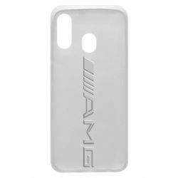 Чехол для Samsung A40 Mercedes-AMG (металлик) - PrintSalon