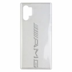 Чехол для Samsung Note 10 Plus Mercedes-AMG (металлик) - PrintSalon