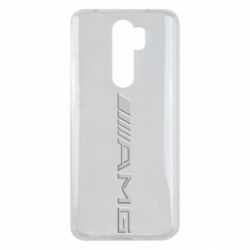 Чехол для Xiaomi Redmi Note 8 Pro Mercedes-AMG (металлик) - PrintSalon