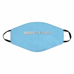 Маска многоразовая Mercedes-AMG (металлик) - PrintSalon