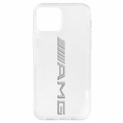 Чехол для iPhone 12 Mercedes-AMG (металлик) - PrintSalon