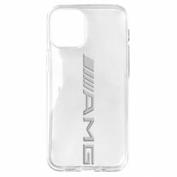 Чехол для iPhone 12 mini Mercedes-AMG (металлик) - PrintSalon