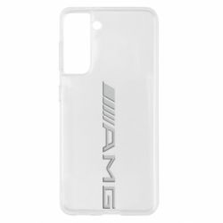 Чехол для Samsung S21 Mercedes-AMG (металлик) - PrintSalon