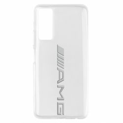 Чехол для Huawei P Smart 2021 Mercedes-AMG (металлик) - PrintSalon