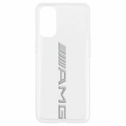 Чехол для Oppo Reno 4 Mercedes-AMG (металлик) - PrintSalon