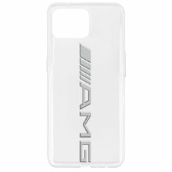 Чехол для Oppo Reno 4 Lite Mercedes-AMG (металлик) - PrintSalon