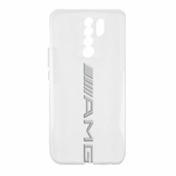 Чехол для Xiaomi Redmi 9 Mercedes-AMG (металлик)-PrintSalon Чехол для Xiaomi Redmi 9 Mercedes-AMG (металлик)