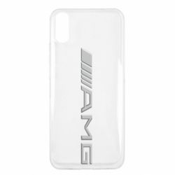 Чехол для Xiaomi Redmi 9a Mercedes-AMG (металлик) - PrintSalon