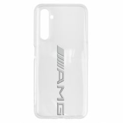 Чехол для Realme 6 Mercedes-AMG (металлик) - PrintSalon