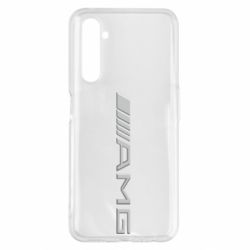 Чехол для Realme 6 Pro Mercedes-AMG (металлик) - PrintSalon