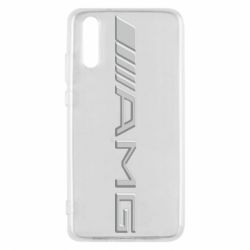 Чехол для Huawei P20 Mercedes-AMG (металлик) - PrintSalon