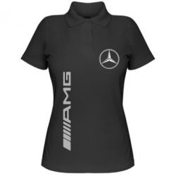 Женское поло Mercedes AMG - PrintSalon