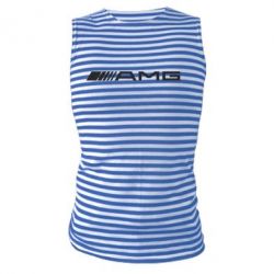 Майка-тельняшка Mercedes-AMG - PrintSalon