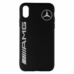 Чехол для iPhone X/Xs Mercedes AMG - PrintSalon