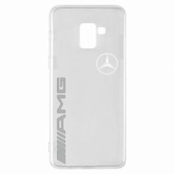 Чехол для Samsung A8+ 2018 Mercedes AMG - PrintSalon