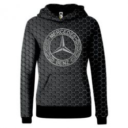 Жіноче 3D худі Mercedes Benz