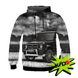 Дитяче 3D худі Mercedes Benz brabus