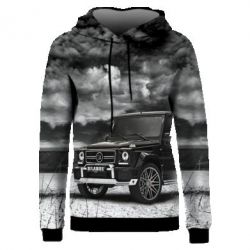 Жіноче 3D худі Mercedes Benz brabus