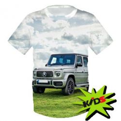 Детская 3D футболка Mercedes-Benz G-Class AMG 2018