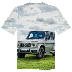 Мужская футболка 3D Mercedes-Benz G-Class AMG 2018 - PrintSalon