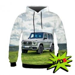Дитяче 3D худі Mercedes-Benz G-Class AMG 2018
