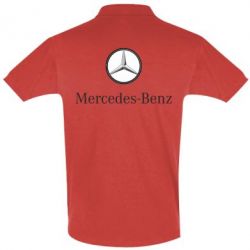 Мужское поло Mercedes-Benz Logo - PrintSalon