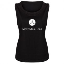 Женская майка Mercedes-Benz Logo - PrintSalon