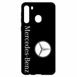 Чехол для Samsung A21 Mercedes-Benz Logo - PrintSalon