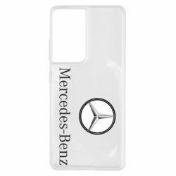 Чехол для Samsung S21 Ultra Mercedes-Benz Logo - PrintSalon