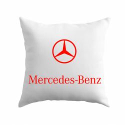 Подушка Mercedes Benz logo-PrintSalon Подушка Mercedes Benz logo