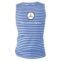 Майка-тельняшка Mercedes-Benz Logo - PrintSalon