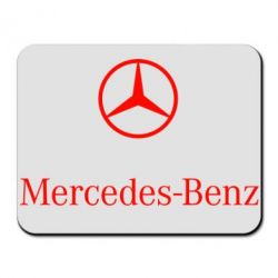 Коврик для мыши Mercedes Benz logo - PrintSalon