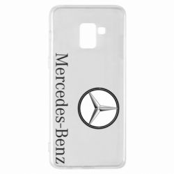 Чехол для Samsung A8+ 2018 Mercedes-Benz Logo - PrintSalon