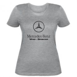 Женская футболка Mercedes Benz - PrintSalon