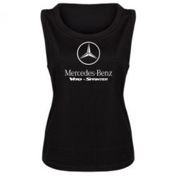 Женская майка Mercedes Benz - PrintSalon