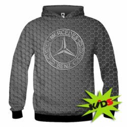 Детское 3D худи Mercedes Benz - PrintSalon
