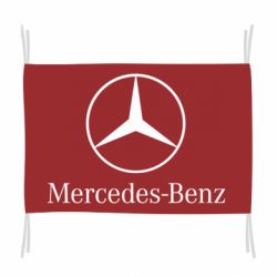 Прапор Mercedes Benz - PrintSalon