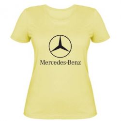 Жіноча футболка Mercedes Benz - PrintSalon