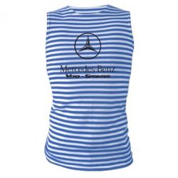 Майка-тельняшка Mercedes Benz - PrintSalon